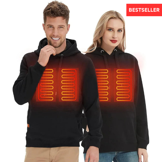 HITZE-HOODIE | Der #1 Hoodie um nie wieder zu frieren! (Unisex)