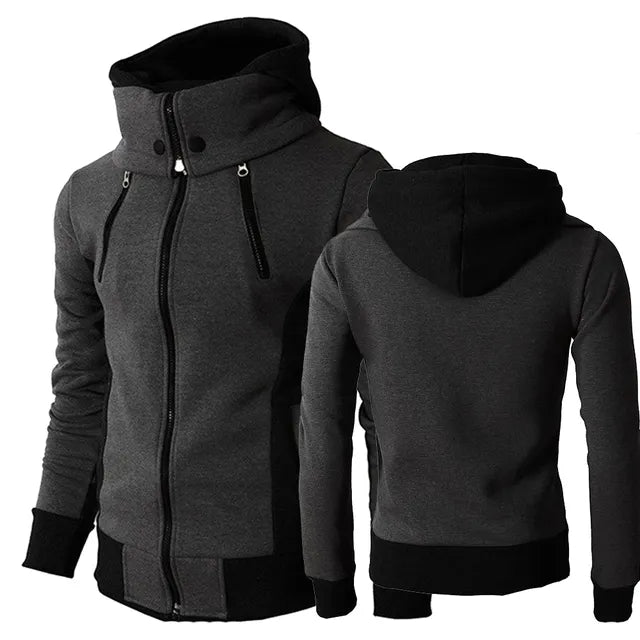 PHILI - Herren Freizeitpullover Herbst Winter mit Reißverschluss