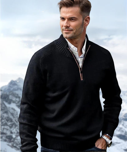 AURELIO - Unglaublich bequemer und warmer Premium Zipper-Pullover