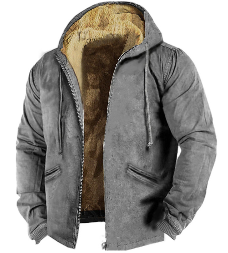 ELIO - Warme Sweatshirt-Jacke mit fleece für den Winter