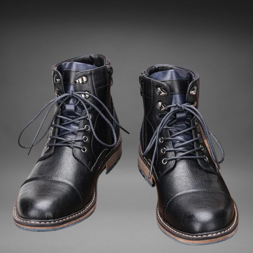 MAX™ | Herren Stilvolle Lederstiefel