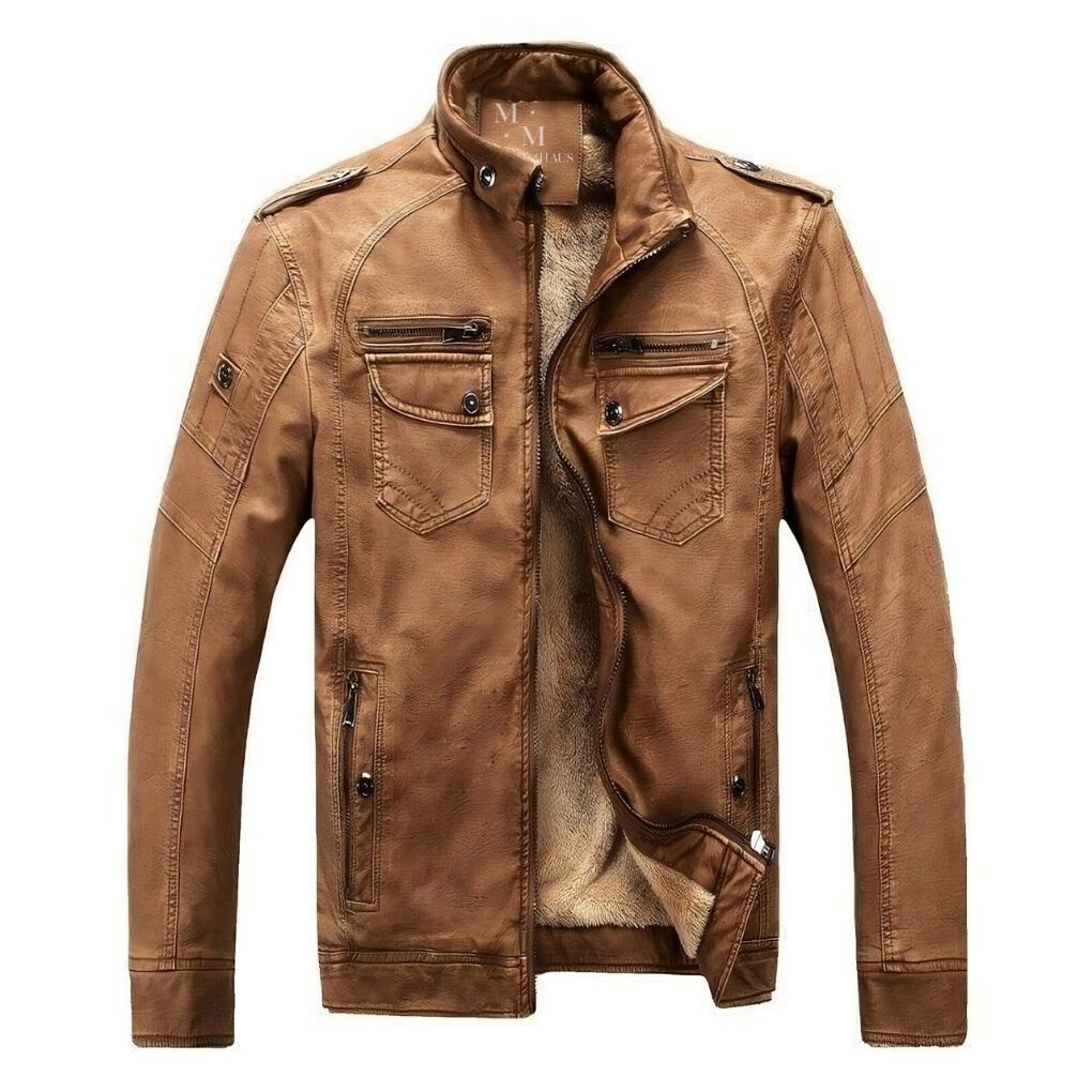 Mason - Elegante Premium Lederjacke für Herren