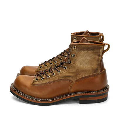 Friedrich - Stylische Herren Leder Boots