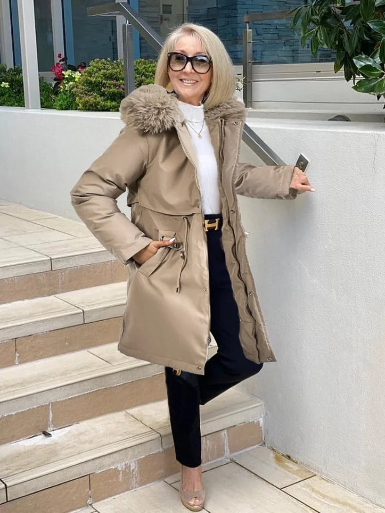 Esther - Übergroße Winterjacke