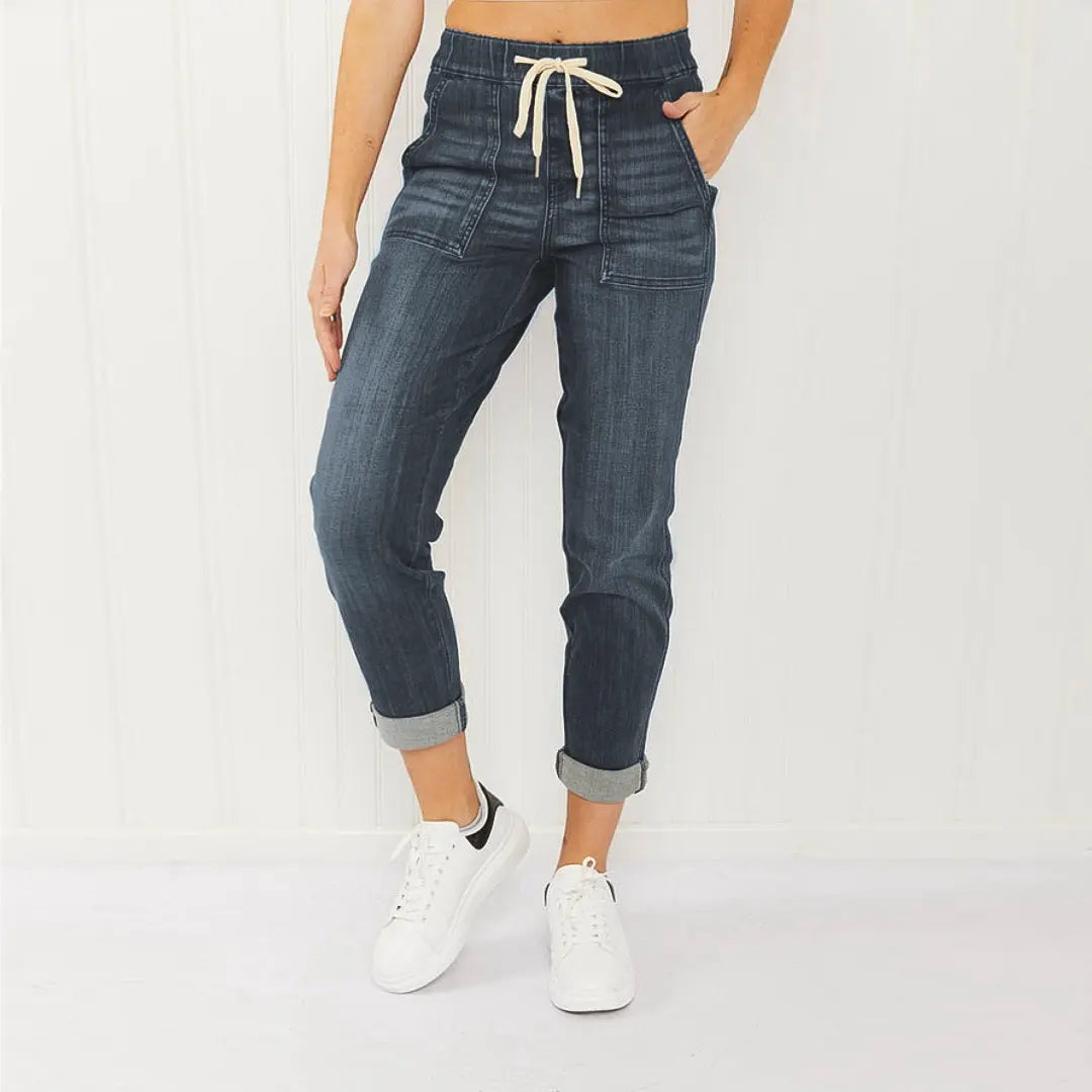 MAUREEN - Flexible Denim-Hose