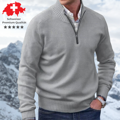 AURELIO - Unglaublich bequemer und warmer Premium Zipper-Pullover