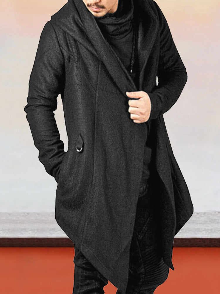 ALEANDRO - Stilvolle Strickjacke mit Kapuze und Schalkragen