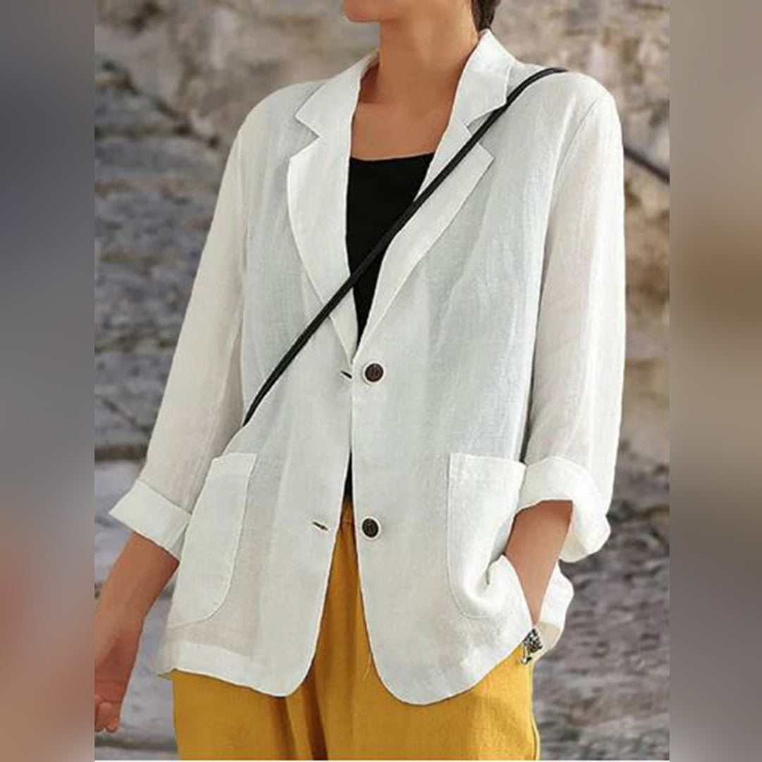 MINANA - Damen lässiger blazer