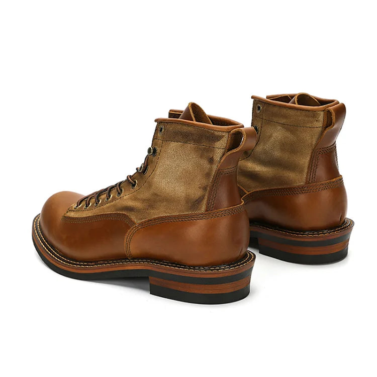 Friedrich - Stylische Herren Leder Boots