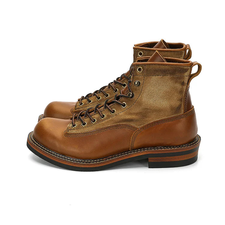 Friedrich - Stylische Herren Leder Boots