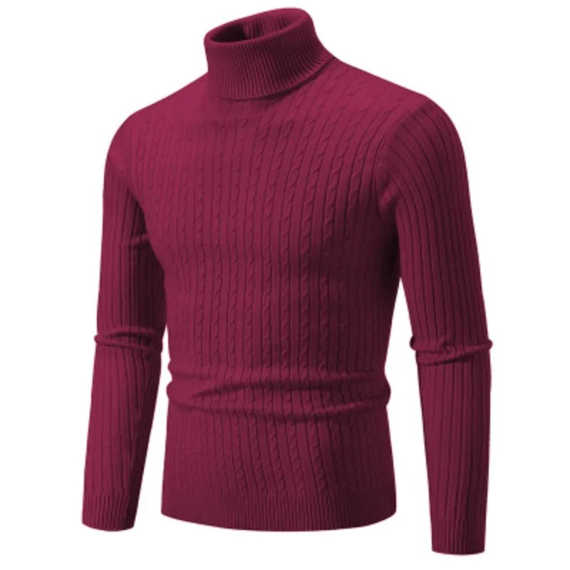 VINCENTI - Eleganter Rollkragenpullover